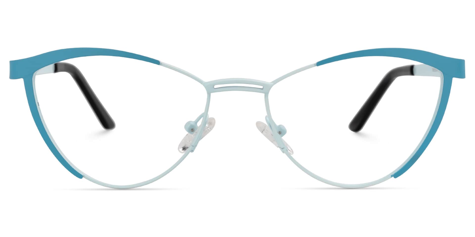 Sydney Cat Eye Blue Glasses | Zeelool Glasses0