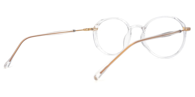 Billy Round Crystal Glasses | Zeelool Glasses3