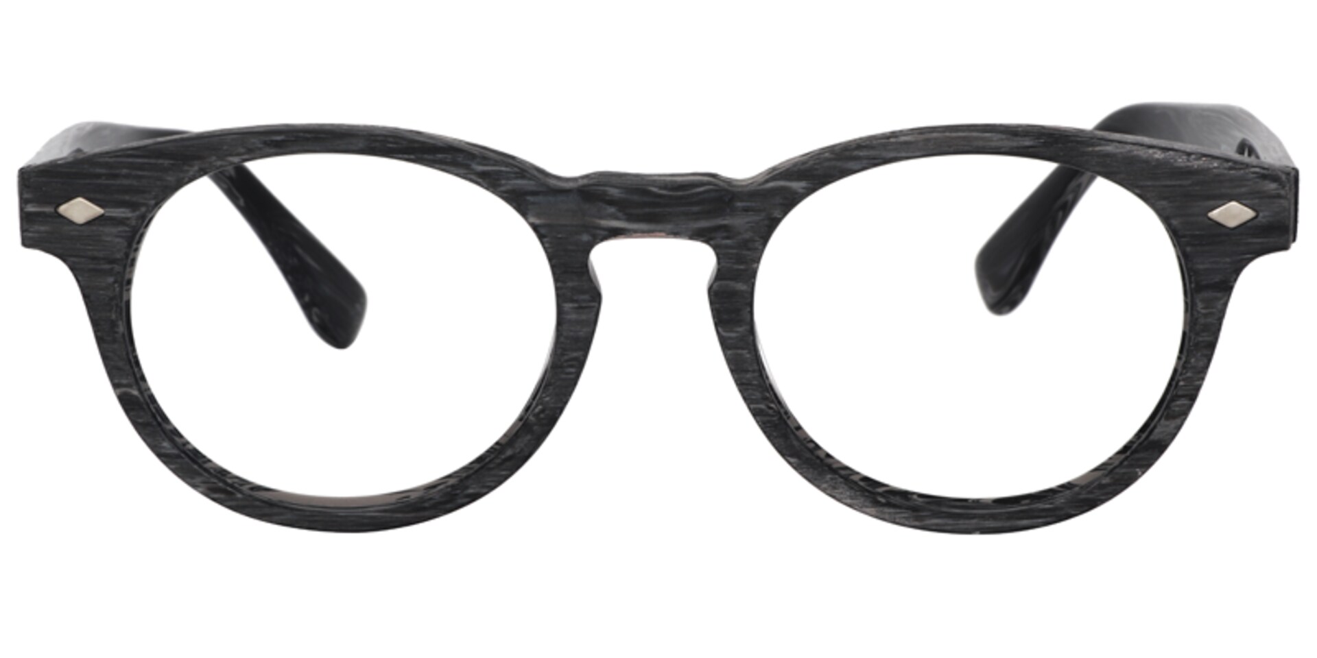Patrick Round Gray Glasses | Zeelool Glasses0