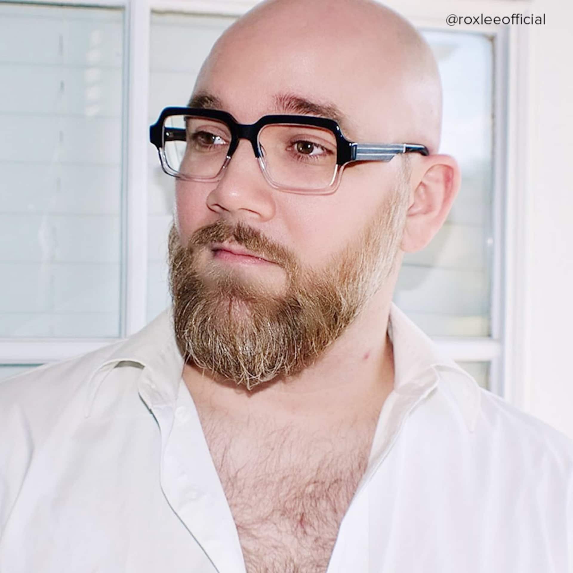 Jack Rectangle Black & Crystal Frame Glasses | Zeelool7