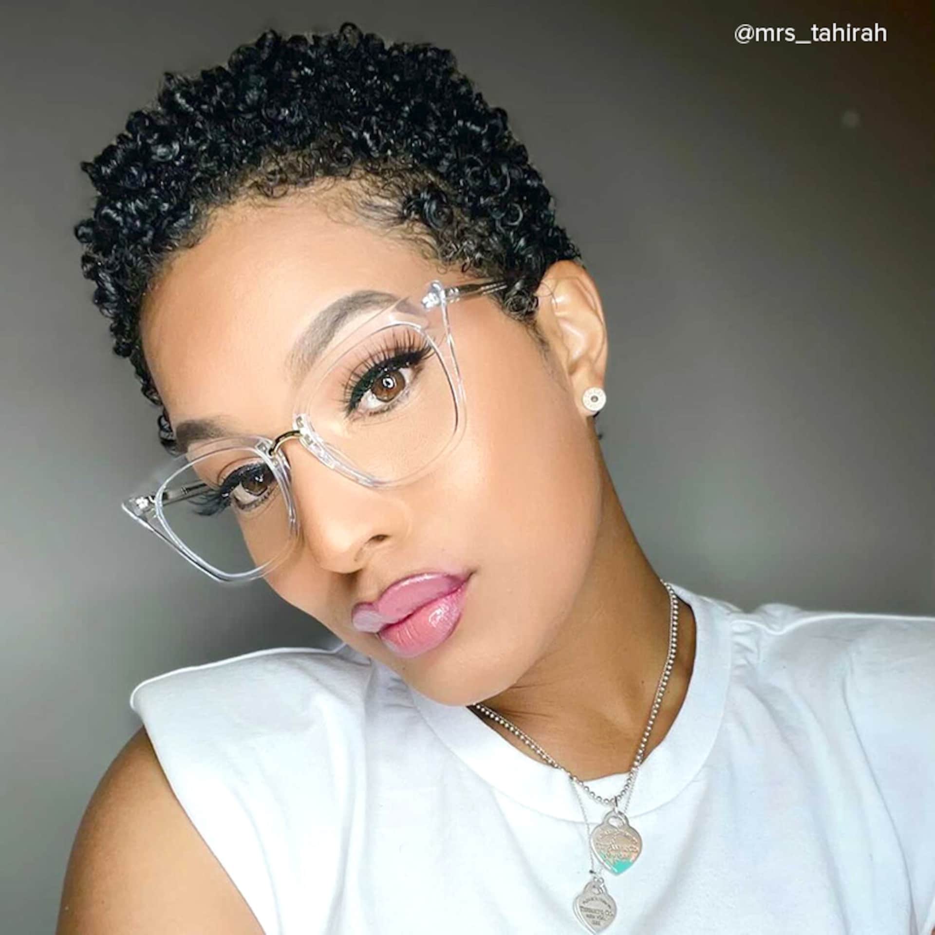 Martha Cat Eye Crystal Glasses | Zeelool Glasses7