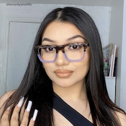 Riley Rectangle Brown Glasses6