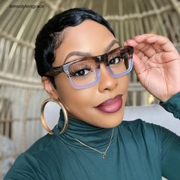 Riley Rectangle Brown Glasses5