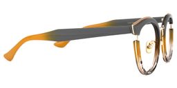 Laraine Gray Cat eye Glasses2