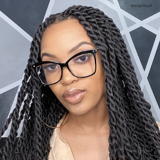 Isaebella Butterfly Black Glasses9