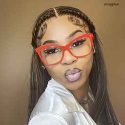 Isaebella Butterfly Red Glasses10