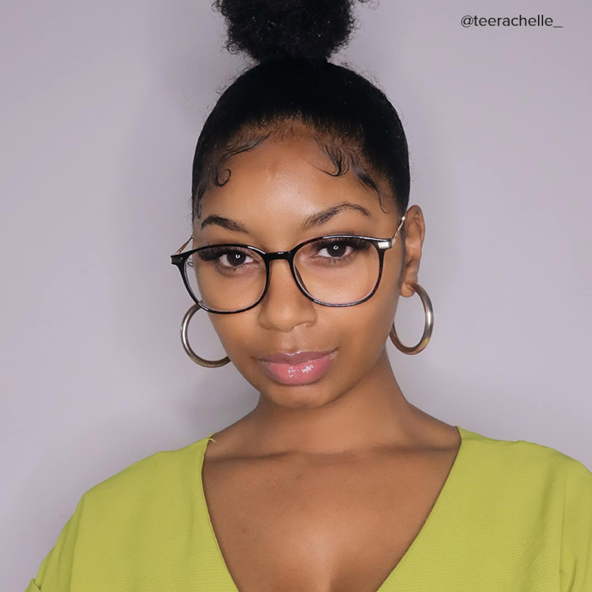 Greene Square Tortoise Frame Glasses | Zeelool Optical11