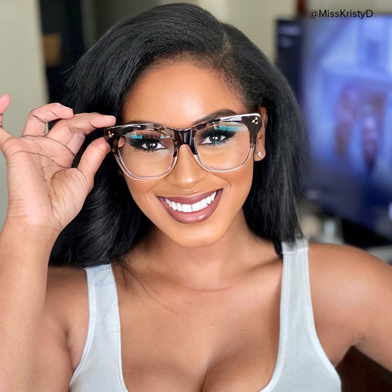 Tandy Rectangle Light-Tortoise Glasses6