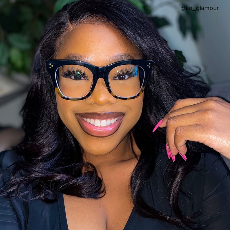 Tandy Rectangle Tortoise Glasses9