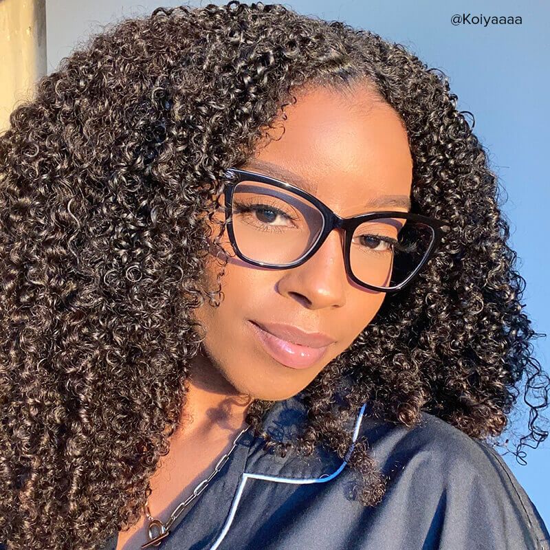 Hilary Butterfly Black Eyeglasses with Oversized Frames7