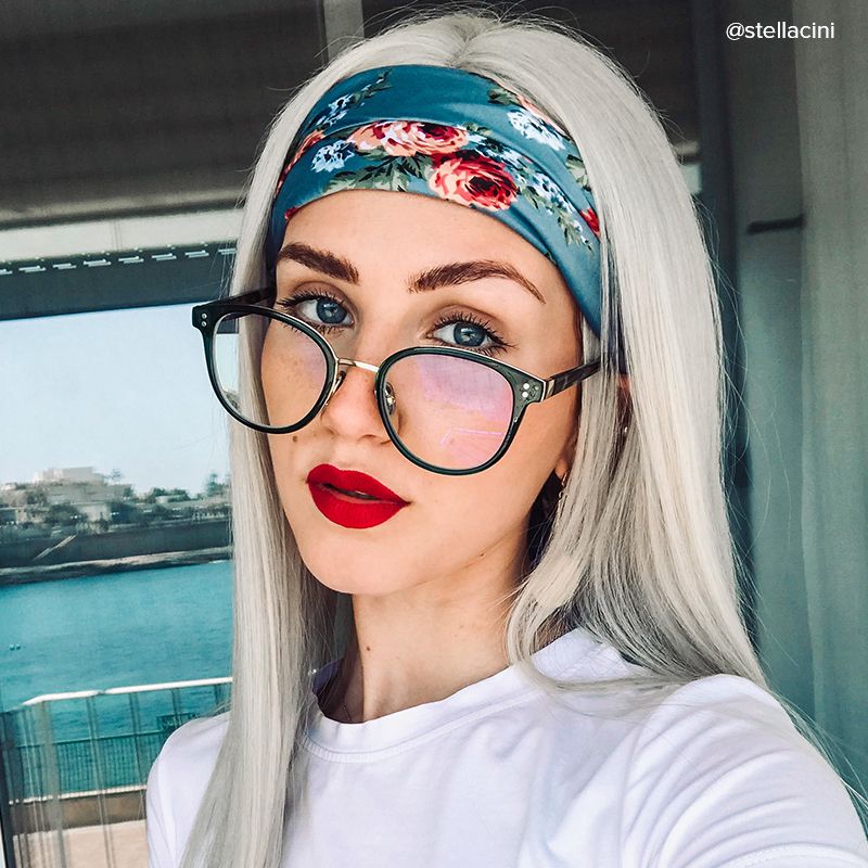 Matthew Round Green Glasses | Zeelool Glasses7