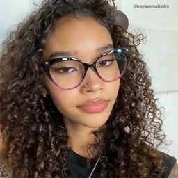 Alivia Cat Eye Purple Glasses6