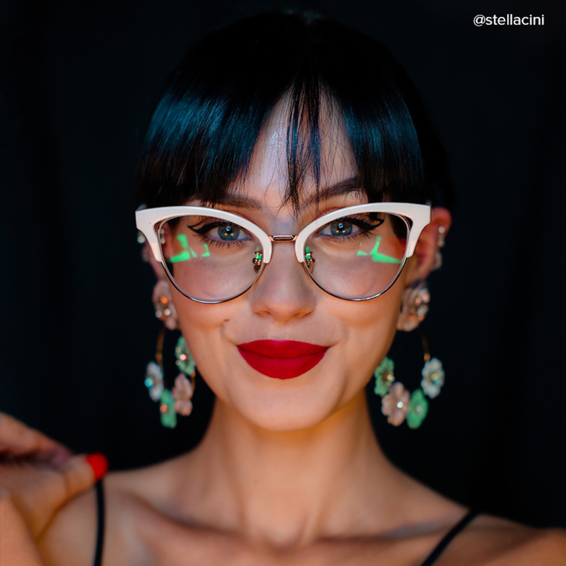 Charlene Browline Pink Eyeglasses and Glasses Frames4