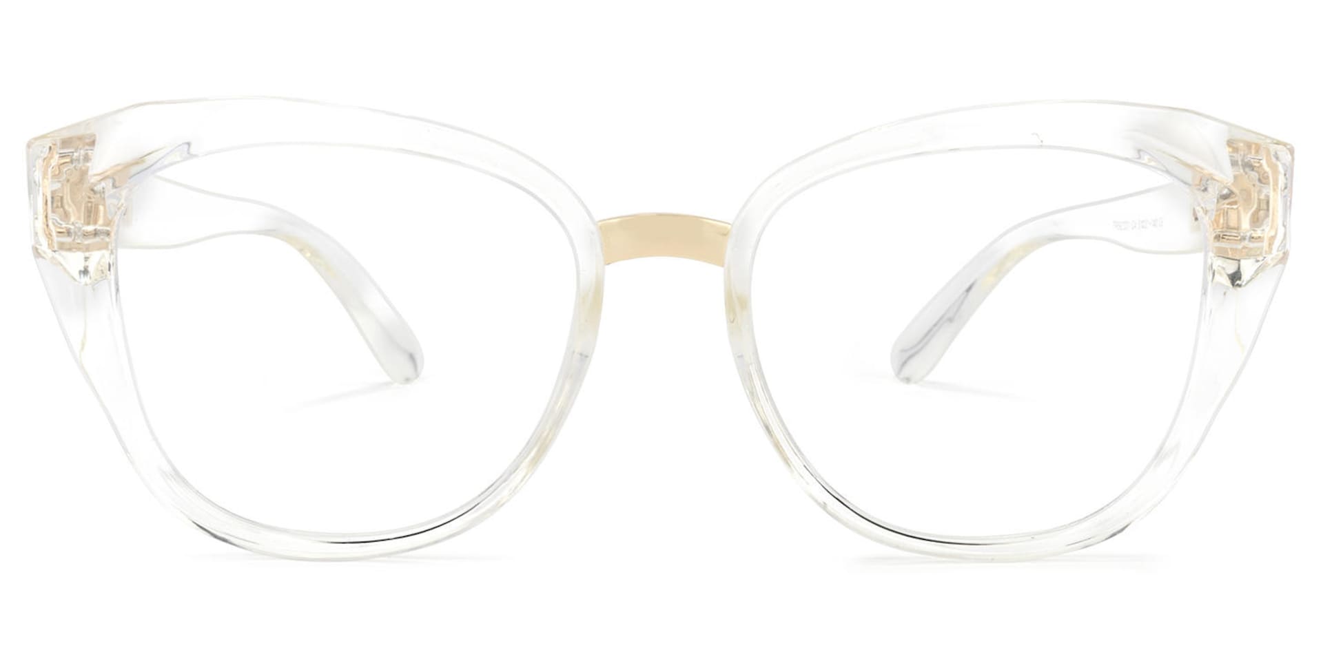 Mouna Cateye Crystal Glasses | Zeelool Glasses0