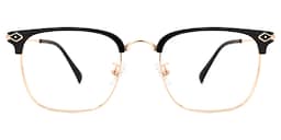 Tofano Browline Gold Glasses0
