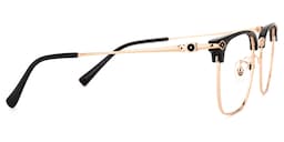 Tofano Browline Gold Glasses2