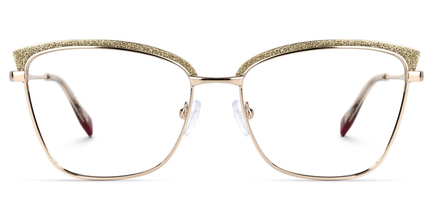 Myra Cateye Yellow Glasses | Zeelool Glasses0