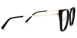 Martine Square Black Glasses2