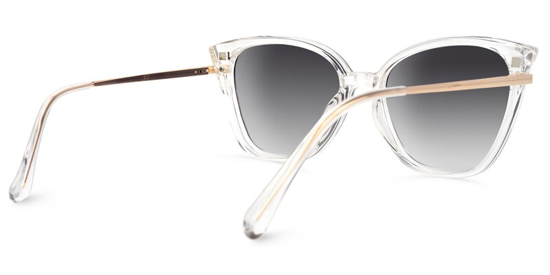 Yesmii Cateye Crystal Glasses | Zeelool Glasses4