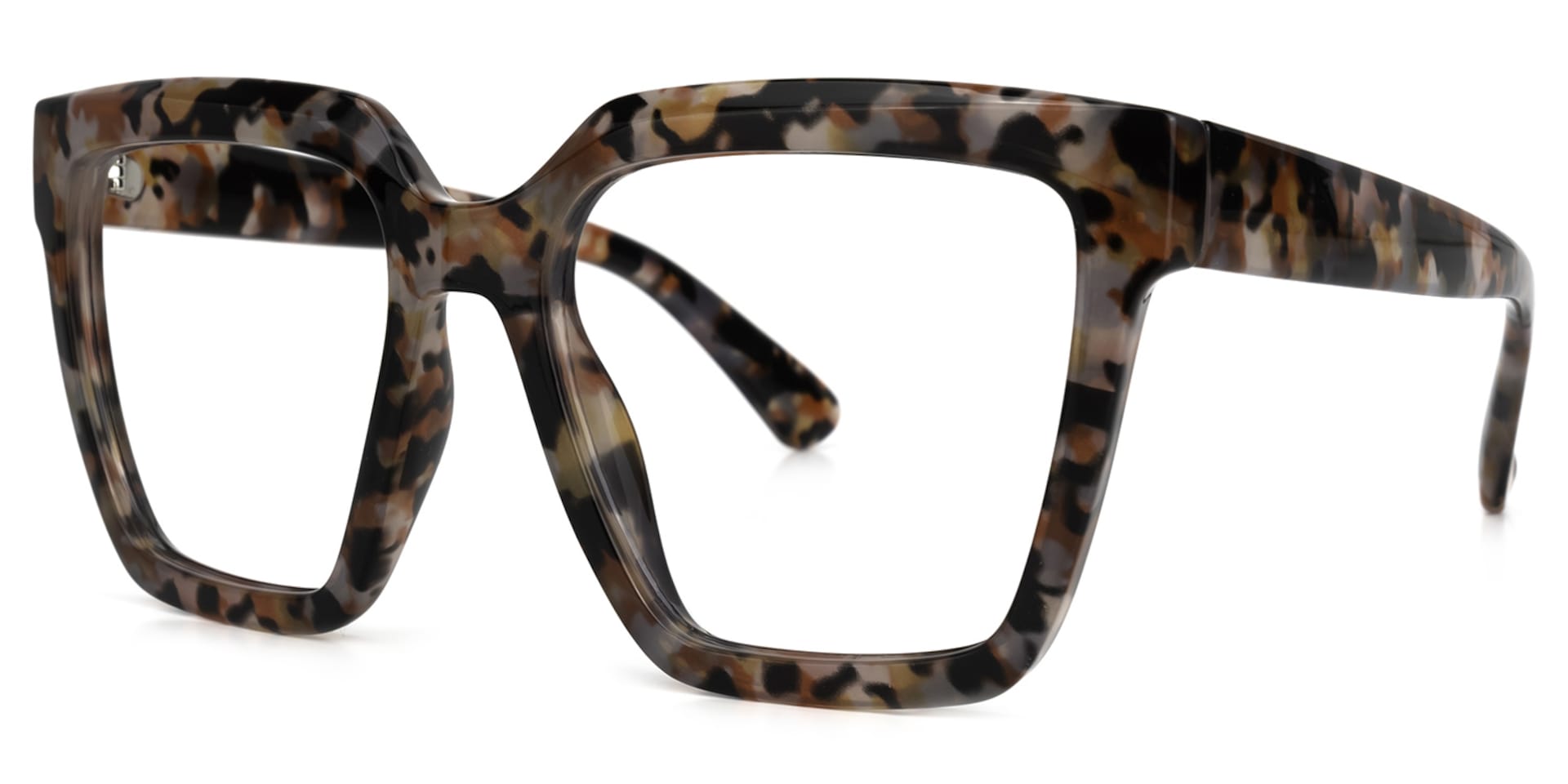 Coleman Square Floral Glasses | Zeelool Glasses1