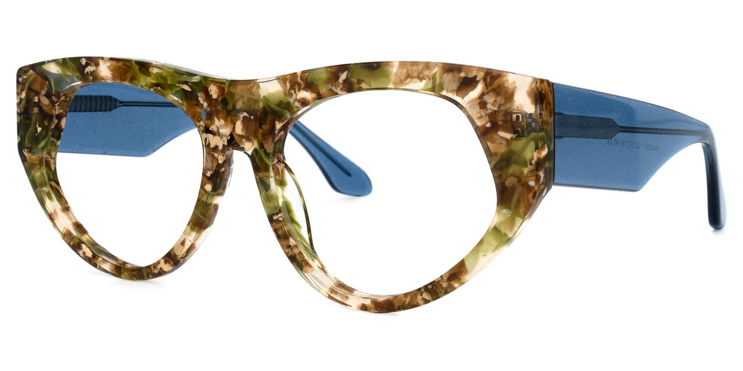 Belgrave Geometric Floral Glasses | Zeelool Glasses1