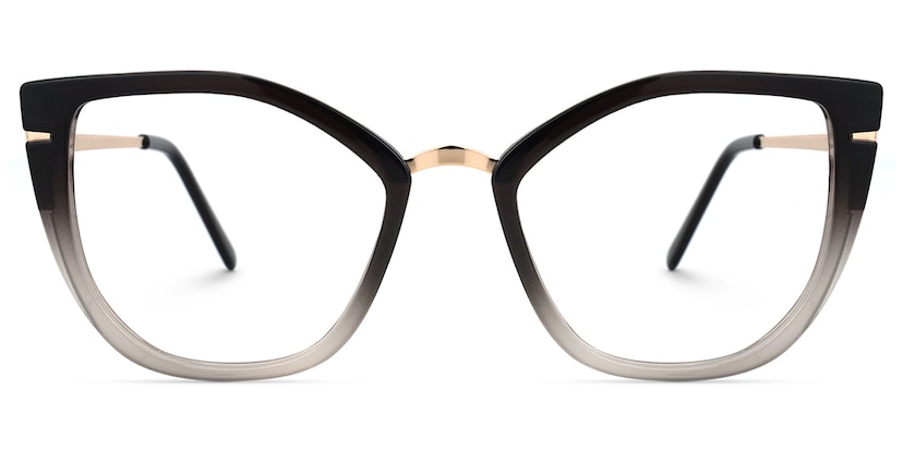 Tabrieah Cateye Gray-Black Glasses
