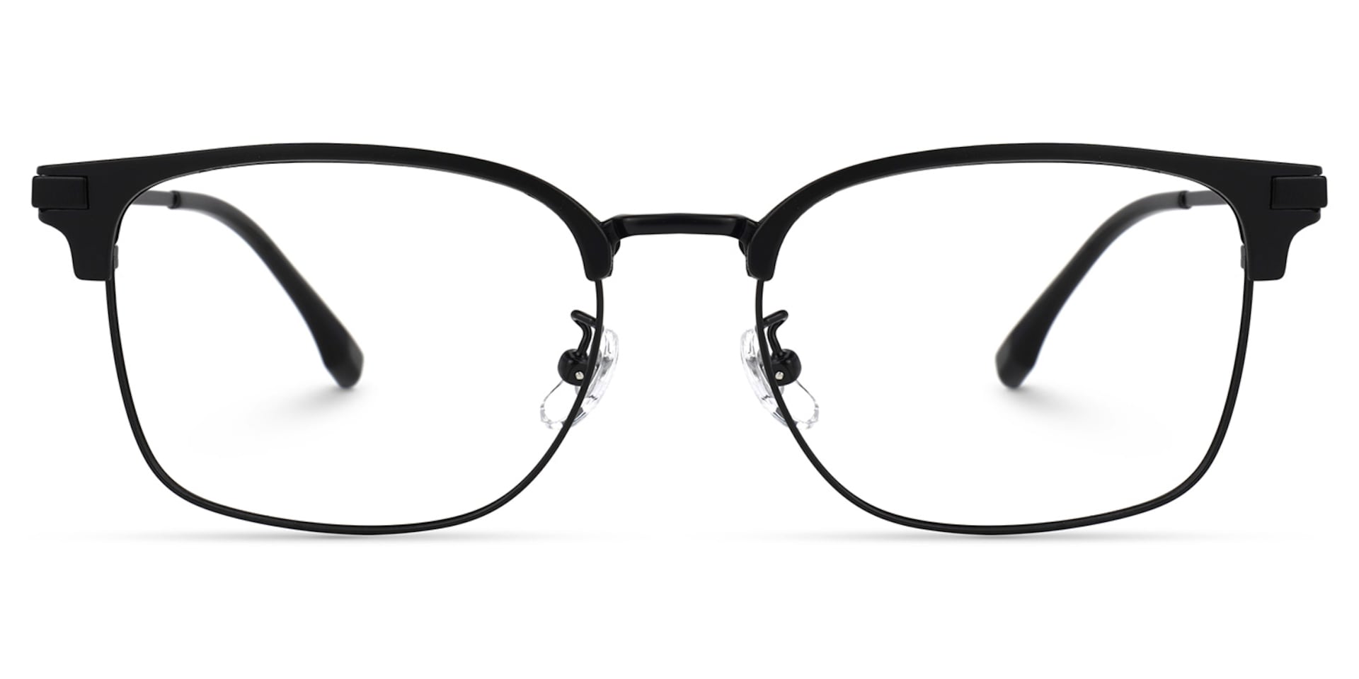 Turkessa Browline Black Glasses | Zeelool Glasses0