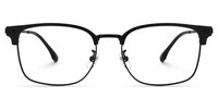 Turkessa Browline Black Glasses0