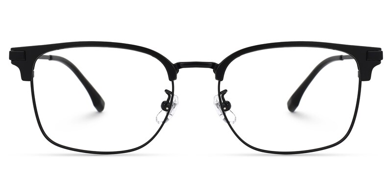 Turkessa Browline Black Glasses | Zeelool Glasses0