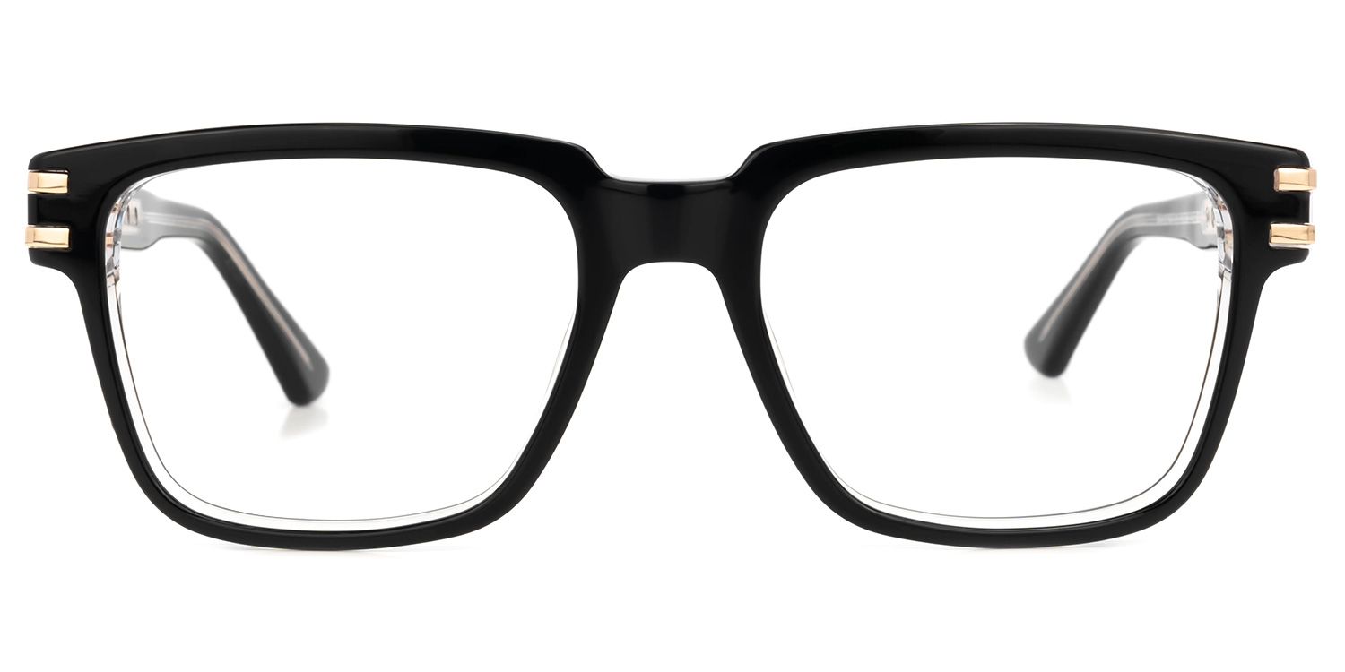 Jennie Square Black Glasses | Zeelool Glasses0