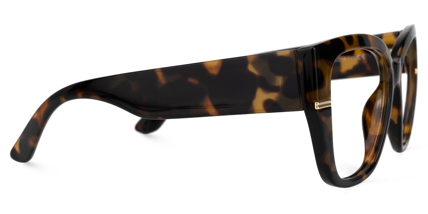 Oneida Geometric Tortoise Glasses | Zeelool Glasses