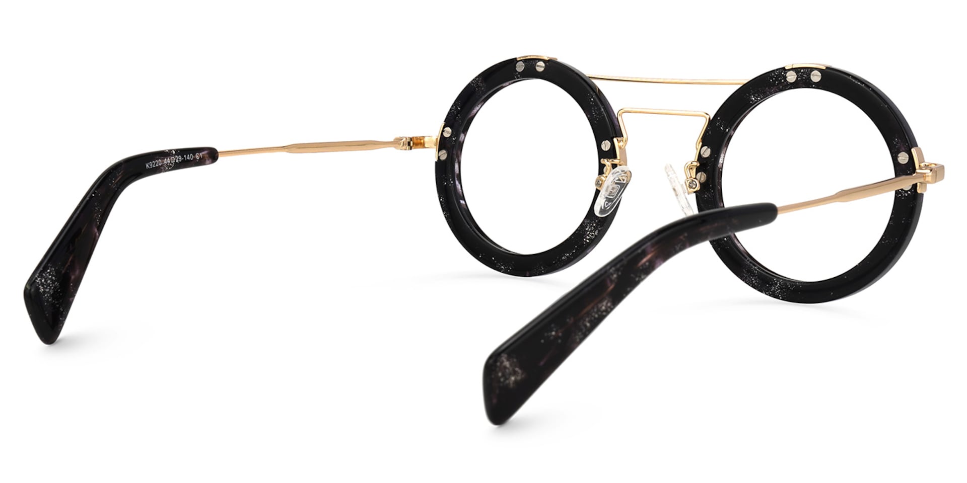 Talkami Round Black Glasses | Zeelool Glasses3