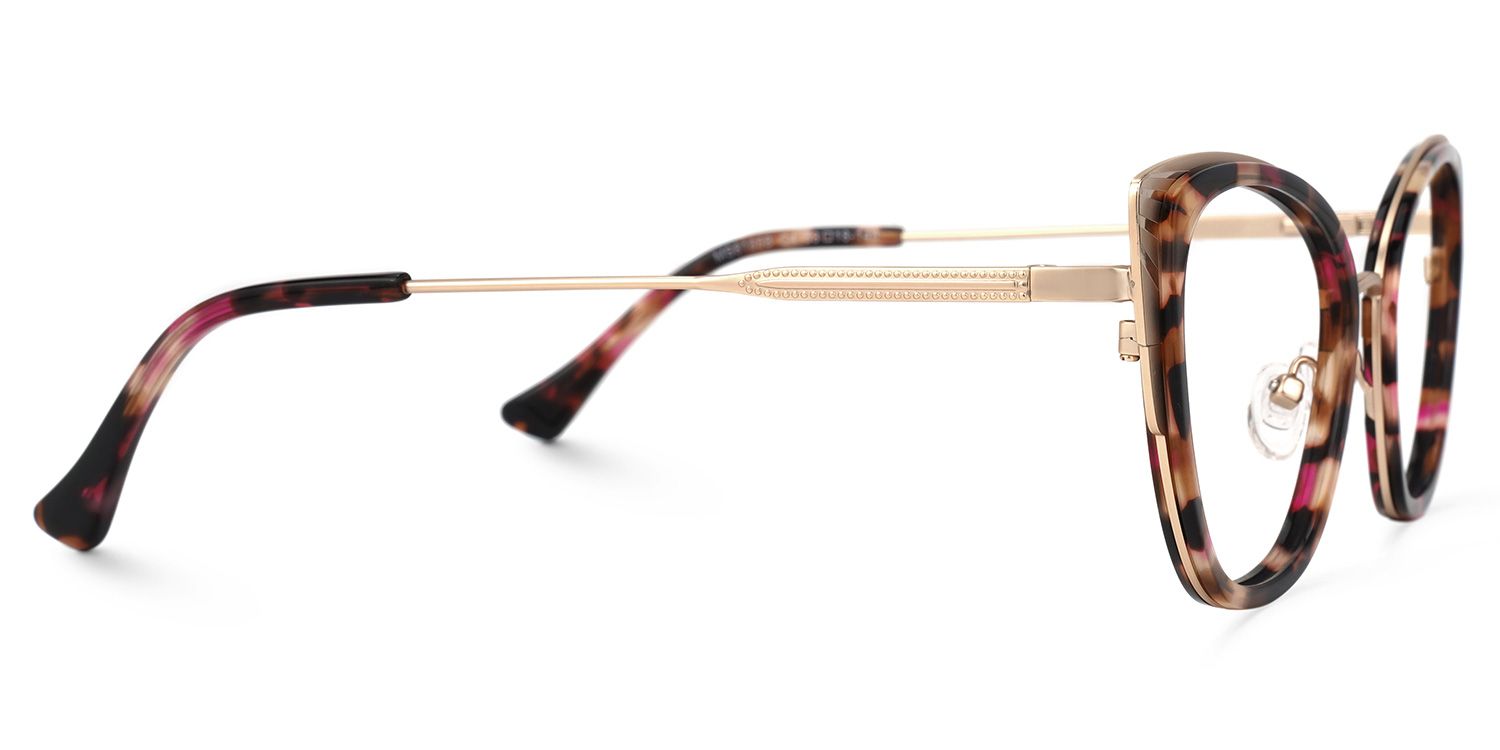 Monik Cateye Red-Tortoise Glasses | Zeelool Glasses2