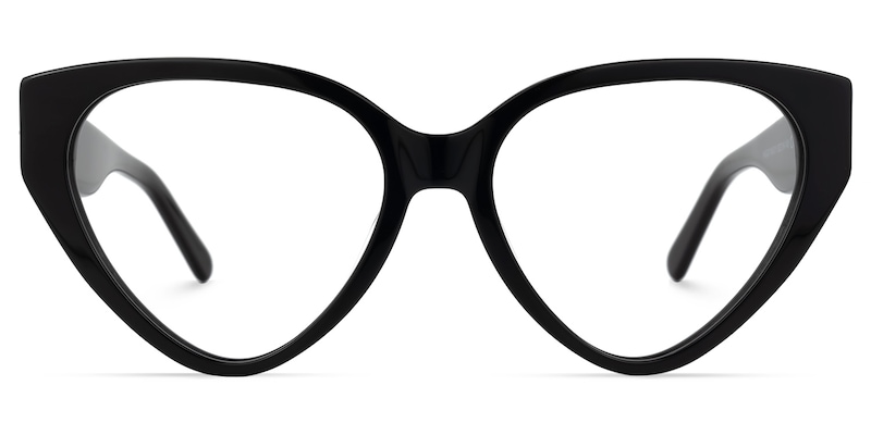 Marshea Geometric Black Glasses | Zeelool Glasses0