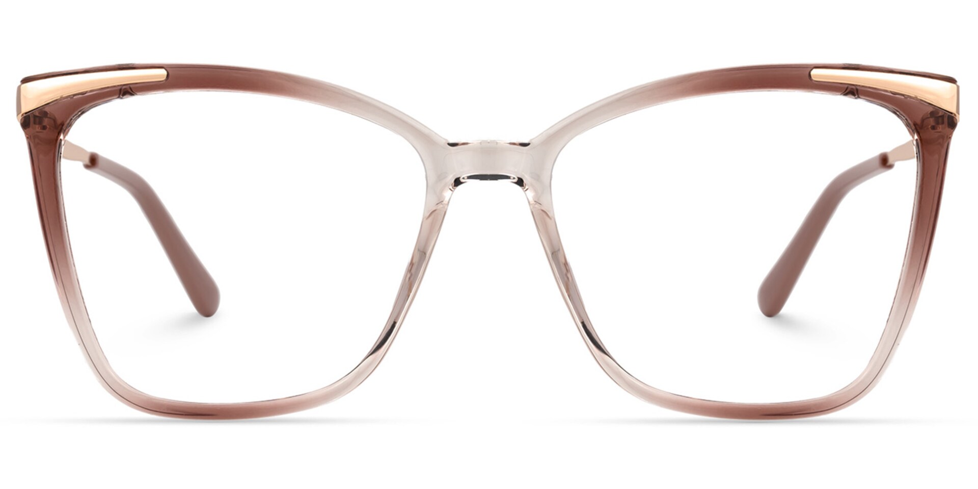 Grisselle Cateye Brown Glasses | Zeelool Glasses0