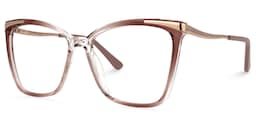 Grisselle Cateye Brown Glasses1