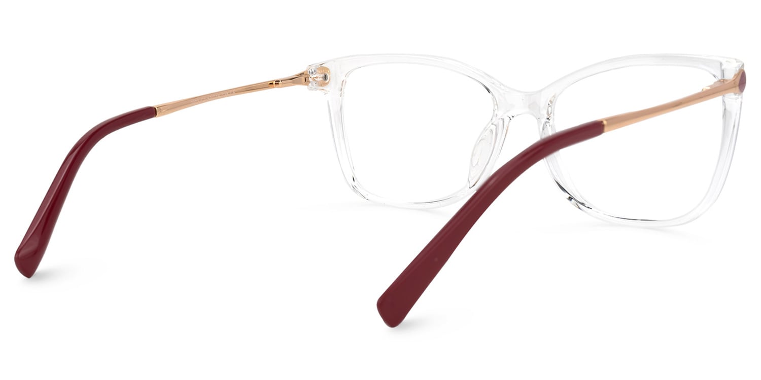 Schirack Cateye Clear Glasses | Zeelool Glasses