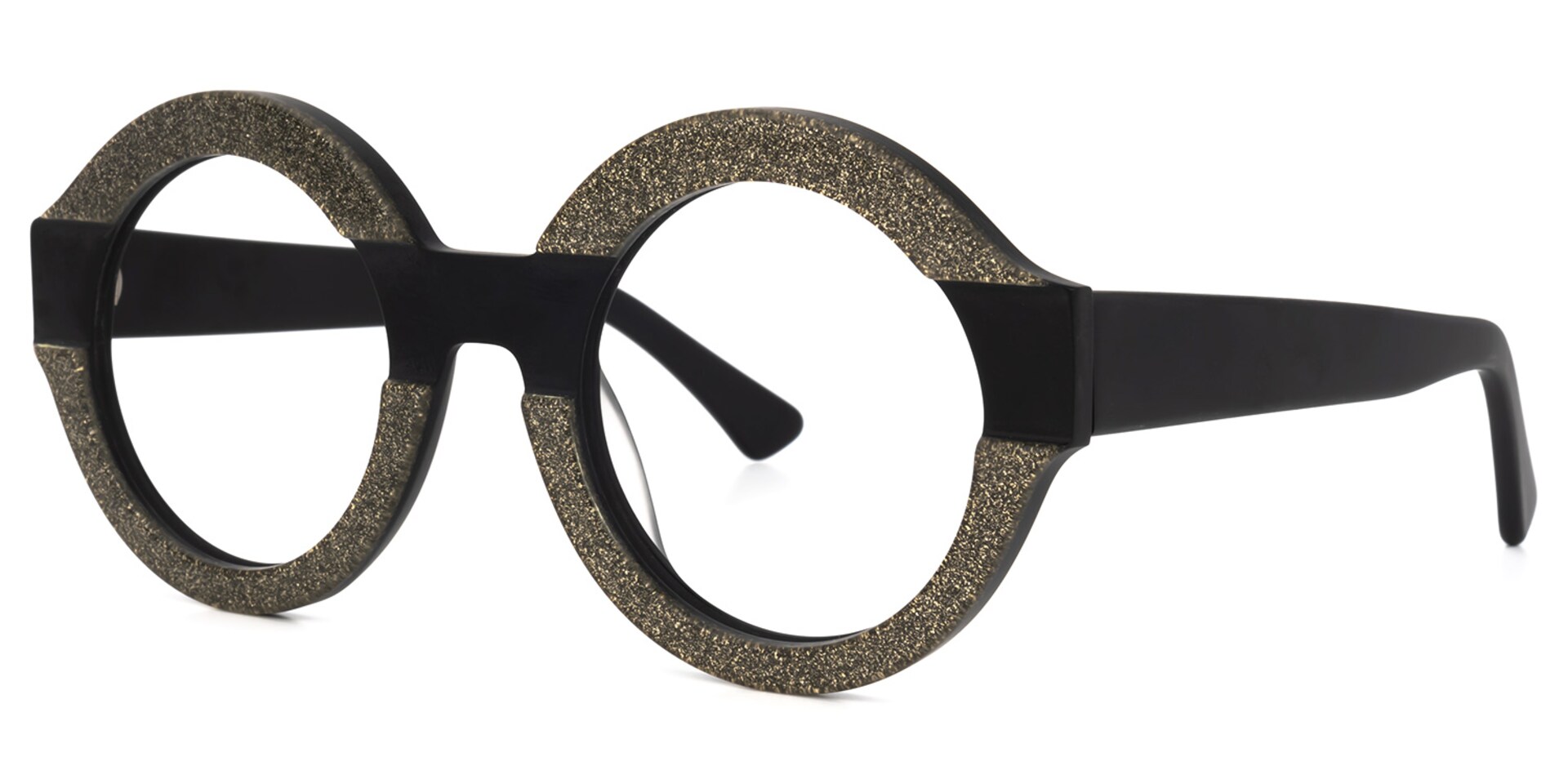 Goenner Round Black Glasses | Zeelool Glasses1