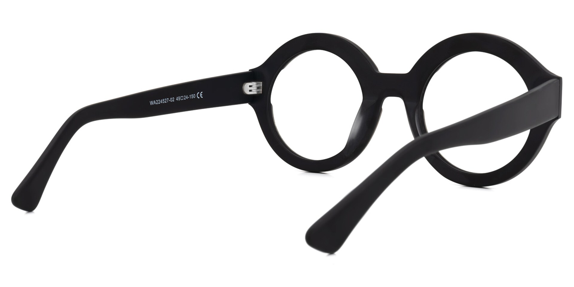 Goenner Round Black Glasses | Zeelool Glasses3