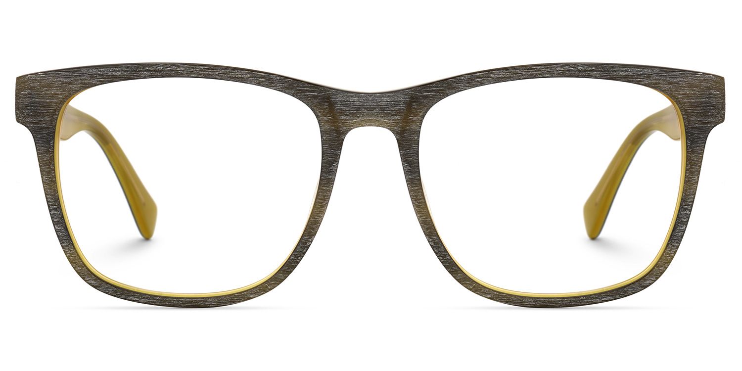 Kiera Square Brown Glasses | Zeelool Glasses0