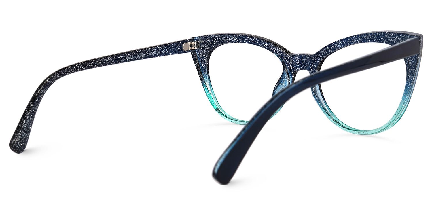 Ellzey Cateye Blue Glasses | Zeelool Glasses