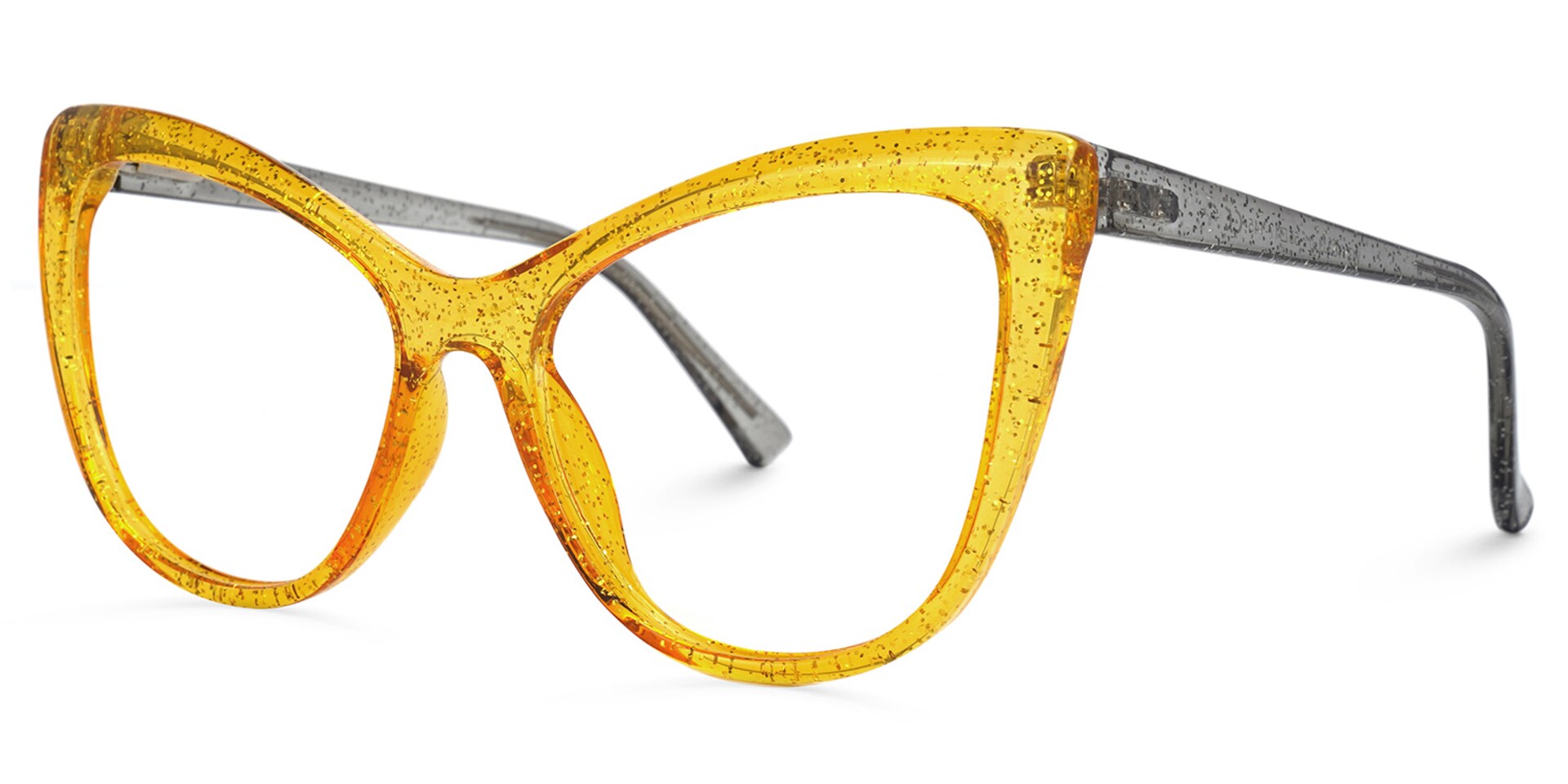 Gomez Cateye Yellow Glasses | Zeelool Glasses1