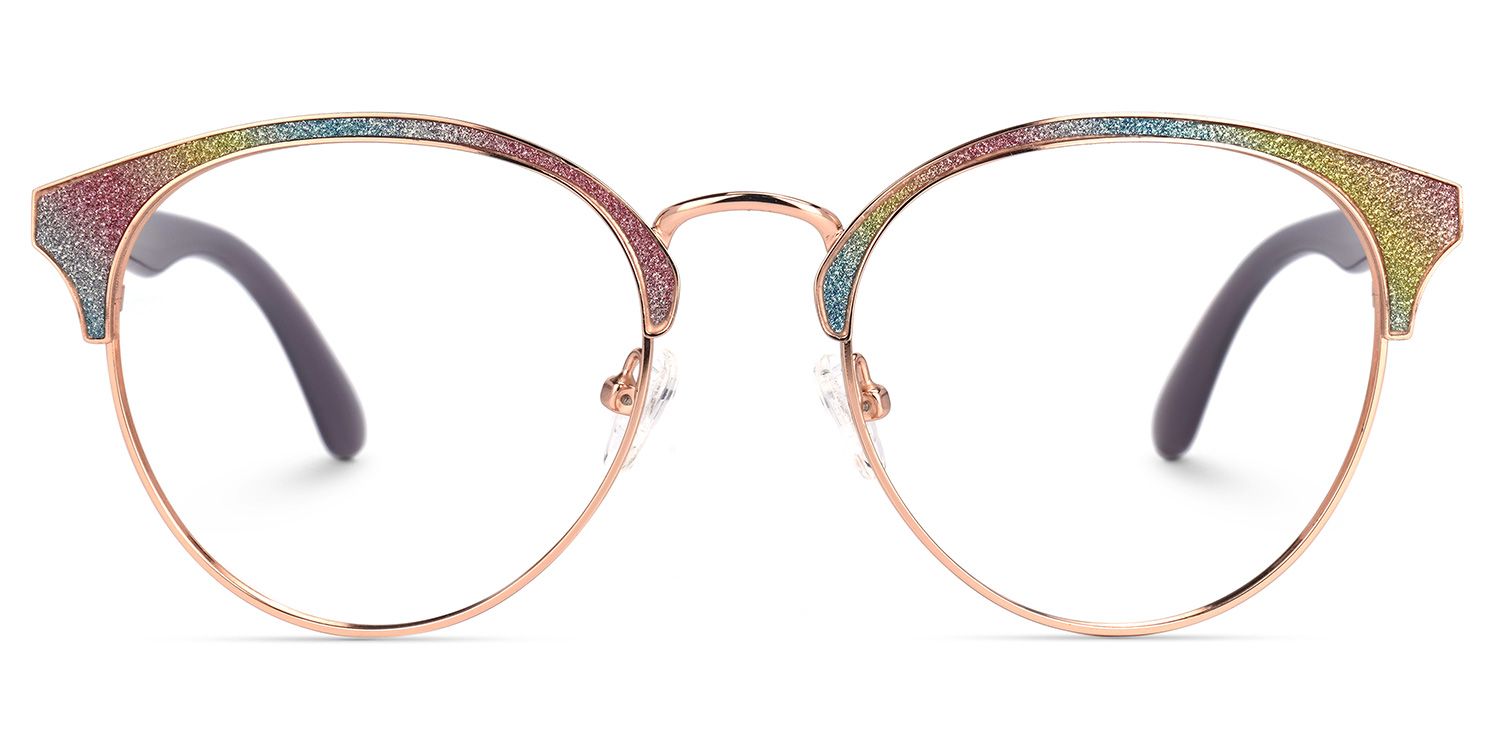 Travels Round Multicolor Glasses | Zeelool Glasses0