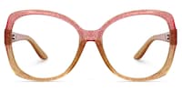 Robyn Butterfly Two-Tone Glasses0