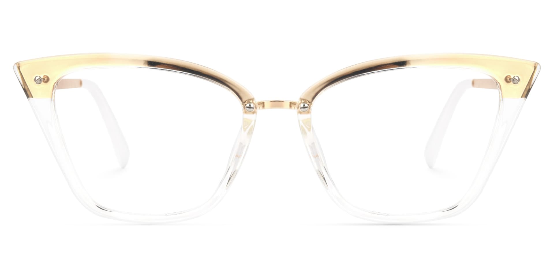 Dionne Cateye Crystal Glasses | Zeelool Glasses0