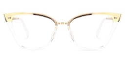 Dionne Cateye Crystal Glasses0