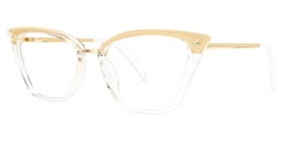 Dionne Cateye Crystal Glasses1