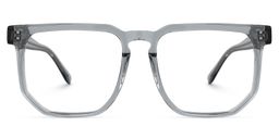 Matherne Square Gray Glasses0