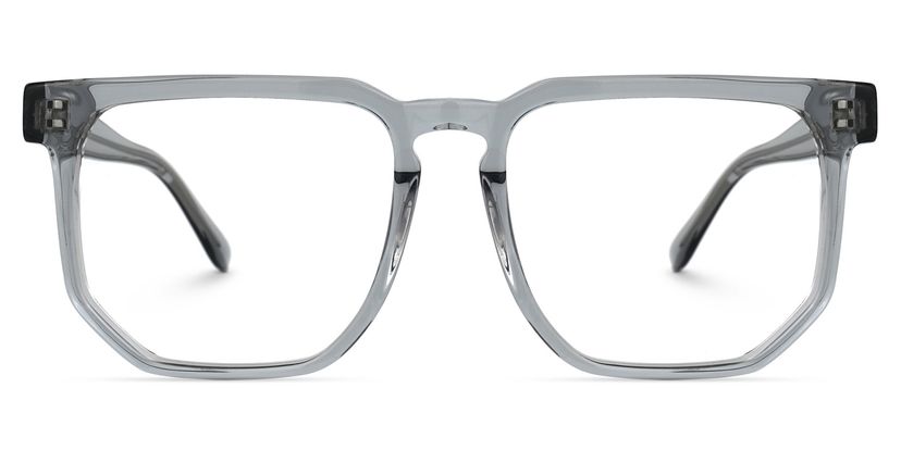 Matherne Square Gray Glasses