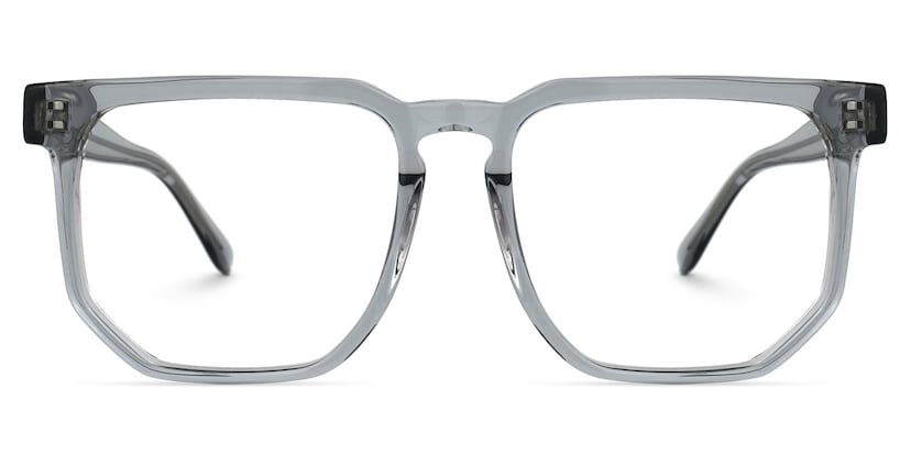 Matherne Square Gray Glasses